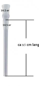 Bam Bam Bhole Chillum ohne Diffusor Glas – NS 14,5