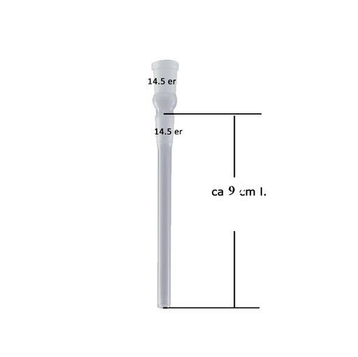 Bam Bam Bhole Chillum ohne Diffusor Glas – NS 14,5