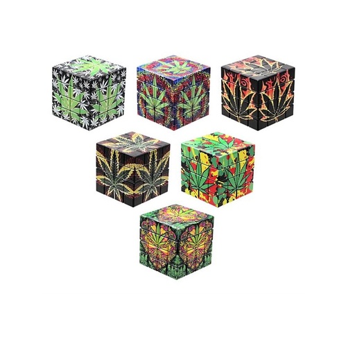 Grinder Cube Aluminium 4-teilig Ø 45 mm
