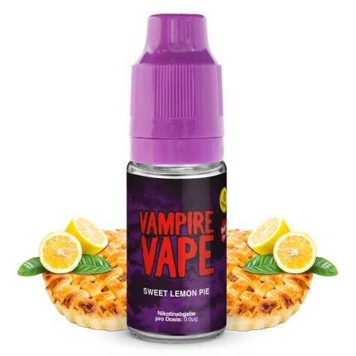 VampireVape Liquid Sweet Lemon Pie – 10 ml