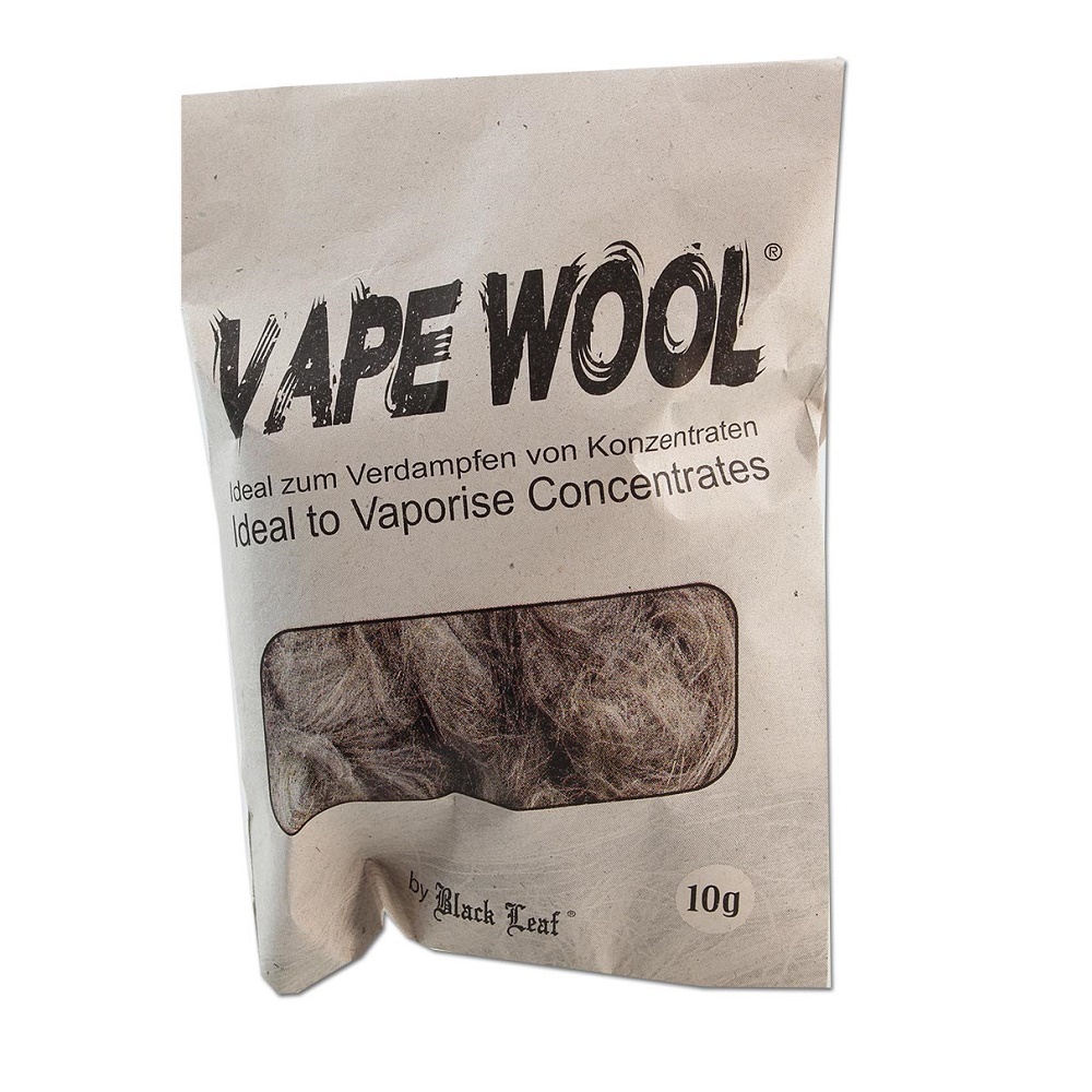 Black Leaf Vape Wool Hanffasern
