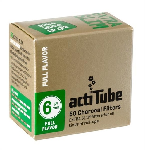 actiTube SLIM - 50 Aktivkohlefilter