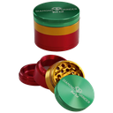 Black Leaf Grinder Diamond Flugzeugaluminium 4-teilig