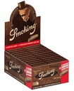 Smoking Papers Brown King Size Slim mit Tips – 33 Blatt