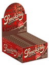 Smoking Papers Supreme Brown King Size Slim mit Tips – 34 Blatt