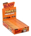 Juicy Jay x RAW Papers Organic Hemp Pumpkin Spice 1 1/4 – 32 Blatt