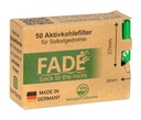FADE Aktivkohlefilter Slim Ø 6 mm Green – 50 Stück