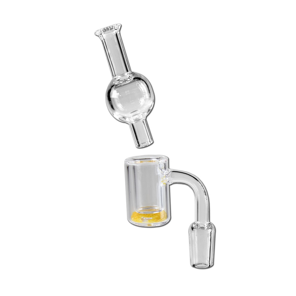 Banger-Set Glas mit Carb Cap male – NS 18,8