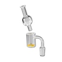 Banger-Set Glas mit Carb Cap male – NS 18,8