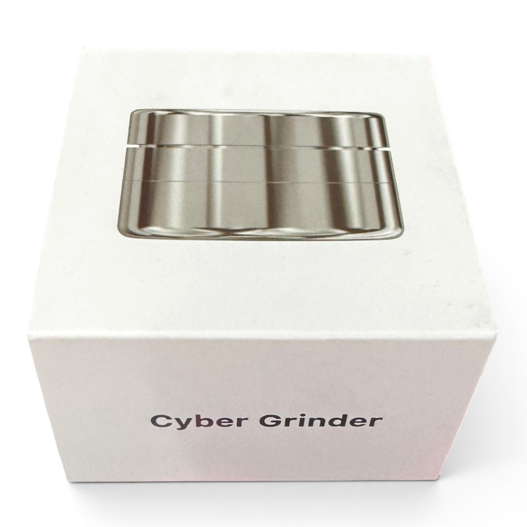 Cuboo Cyber Spin Edelstahl Grinder mit Kugellager