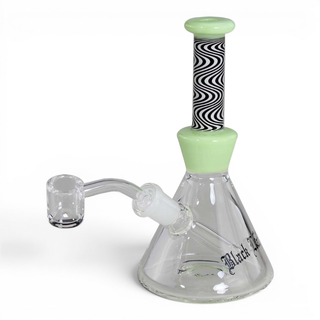 Black Leaf Ölbong Swirl – NS 14,5, Hellgrün