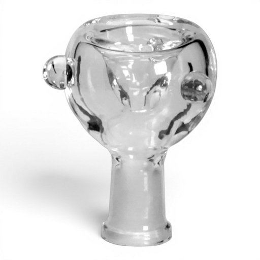 Black Leaf Aschefänger mit Kräuterkopf Glas – NS 10