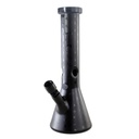 Black Leaf Eisbong Beaker 35 cm – NS 18,8/14,5, Schwarz