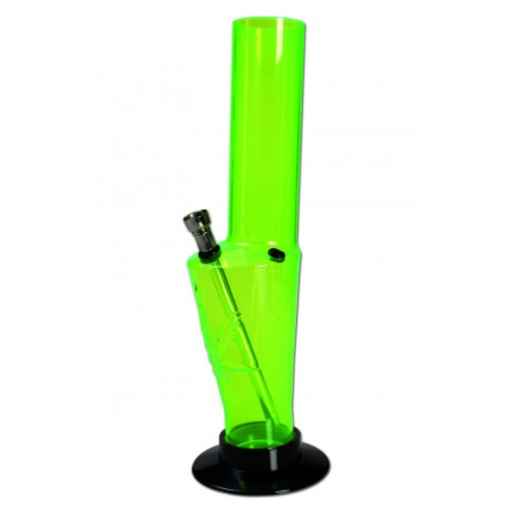 Black Leaf Acrylbong Hanfblatt Neon