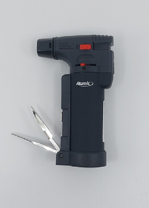 Atomic Jetflame-Feuerzeug mit Multitool