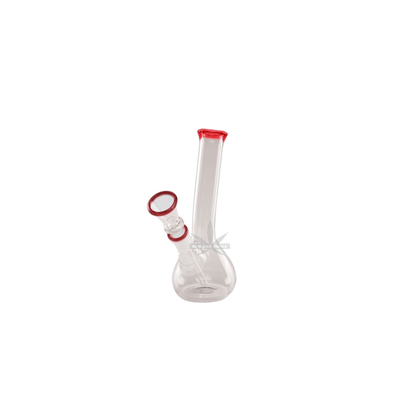 Bam Bam Bhole - Glasbong - H16cm - NS14.5 - rot