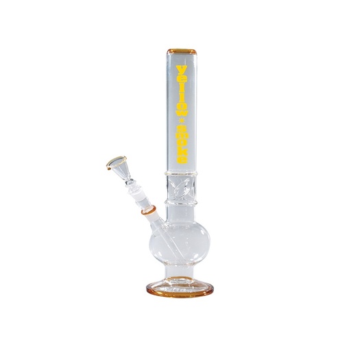 Bam Bam Bhole Eisbong Yellow Smoke bauchig 44 cm – NS 18,8