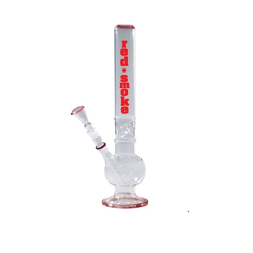 Bam Bam Bhole Eisbong Red Smoke bauchig 44 cm – NS 18,8