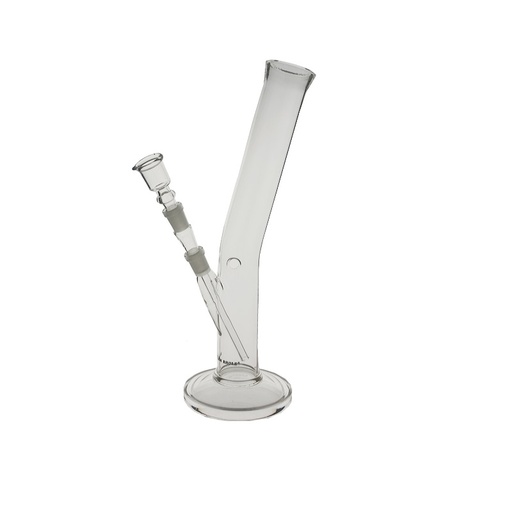 Bam Bam Bhole Glasbong Curved Zylinder 34 cm – NS 14,5