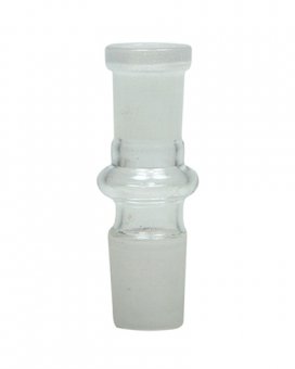 Glas Adapter unten 18,8 mm oben 14,5 mm