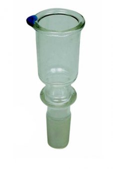 Bam Bam Bhole Steckkopf Glas Zylinder groß – NS 14,5