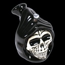 Bam Bam Bhole Keramikbong Skull Mönch 19 cm