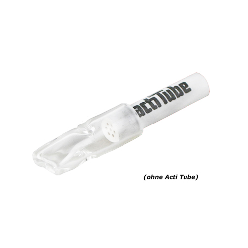 Bam Bam Bhole - Glasmundstück | für Aktivkohlefilter 8mm | 32mm x 8mm