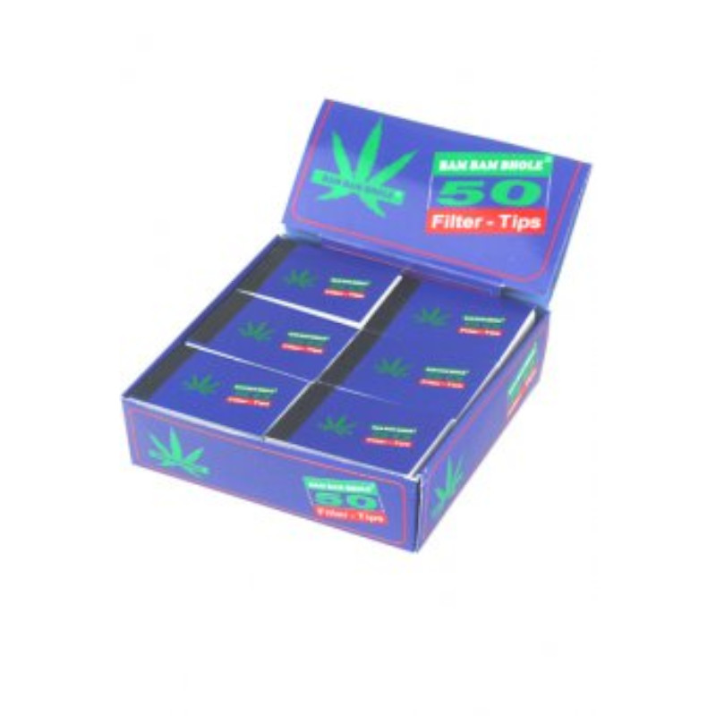 Bam Bam Bhole Filtertips breit 4 × 6 cm