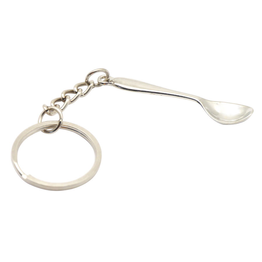Metalllöffel mit Schlüsselanhänger