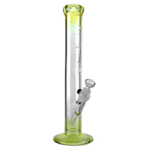 Blaze Glass Zylinderbong 41 cm – NS 18,8, Gelb/Gold