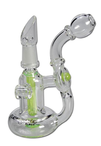 Blaze Glass Ölpfeife Recycler Diffusor – NS 14,5, Grün