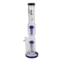 Black Leaf Eisbong 2x 10-Arm-Baumperkolator 46 cm – NS 18,8, Blau