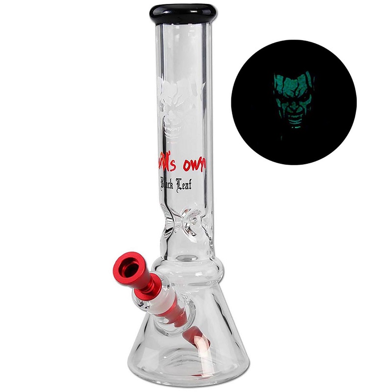 Black Leaf Eisbong Devils Own Kolben Glow mit Aluadapter