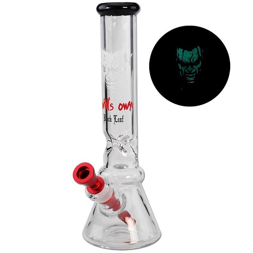 Black Leaf Eisbong Devils Own Kolben Glow mit Aluadapter