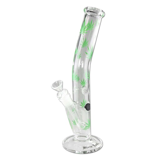 Black Leaf Eisbong Zylinder Leaves gebogen