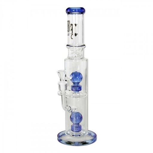 Black Leaf Eisbong Blue Hour Zylinder Doppelperkolator