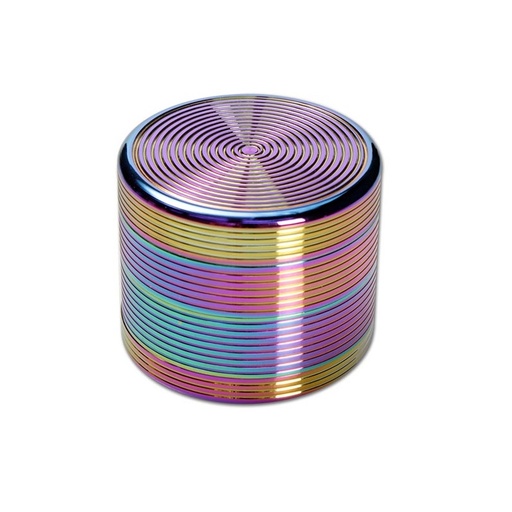 Black Leaf Grinder Aluminium 4-teilig Ø 50 mm – Ölfarben