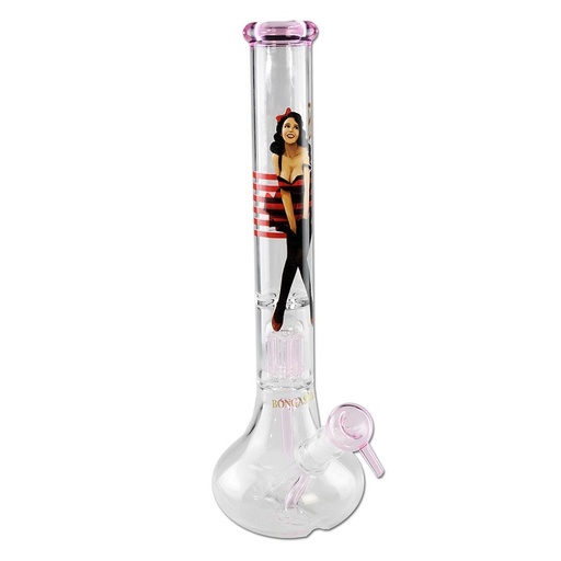Black Leaf Perkolatorbong Bongasmus mit Eisfach 44 cm – NS 18,8