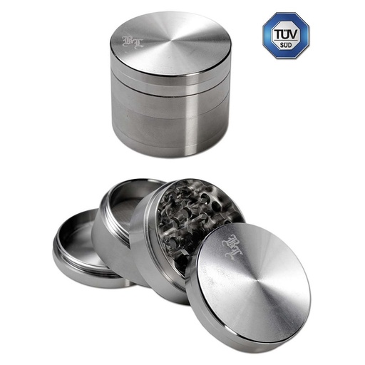 Black Leaf - 4-Teil-Edelstahl-Grinder - Ø 59mm