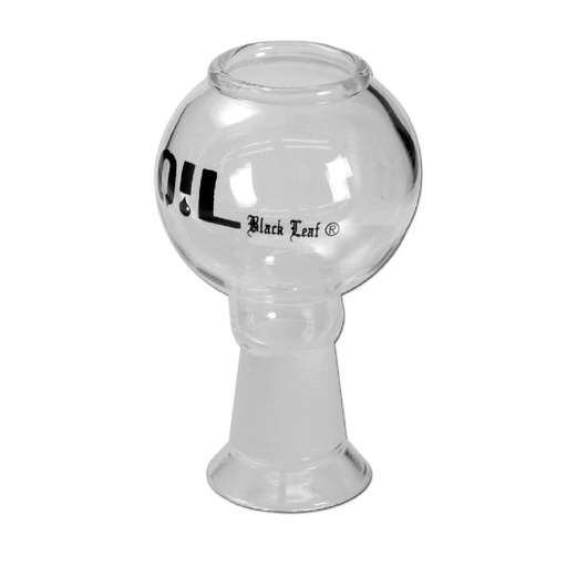 Black Leaf Carb Cap OIL Dome Glas – NS 18,8