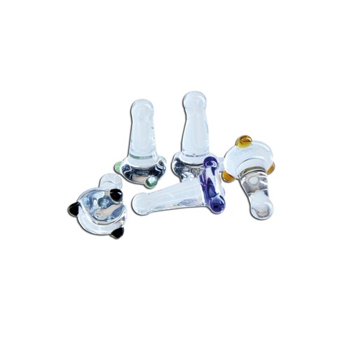 Black Leaf Glassieb Ø 8 mm – Bunt