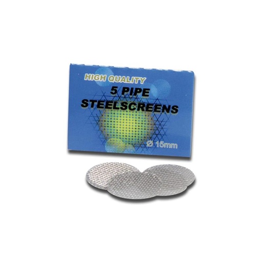 Black Leaf Sieb Edelstahl Ø 15 mm – 5 Stück