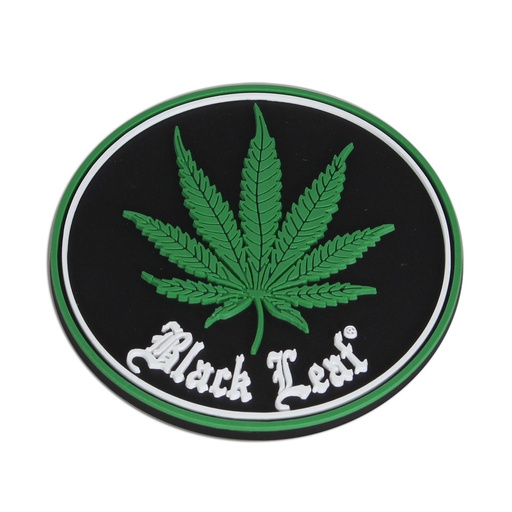 Black Leaf Untersetzer Silikon 3D