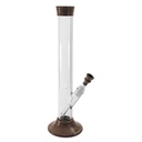 Black Leaf Zylinderbong Woody Mundstück Walnuss