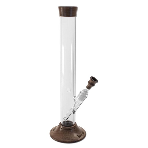 Black Leaf Zylinderbong Woody Mundstück Walnuss