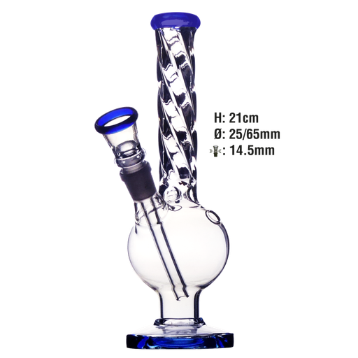 Bullet Glasbong Twister 21 cm – NS 14,5