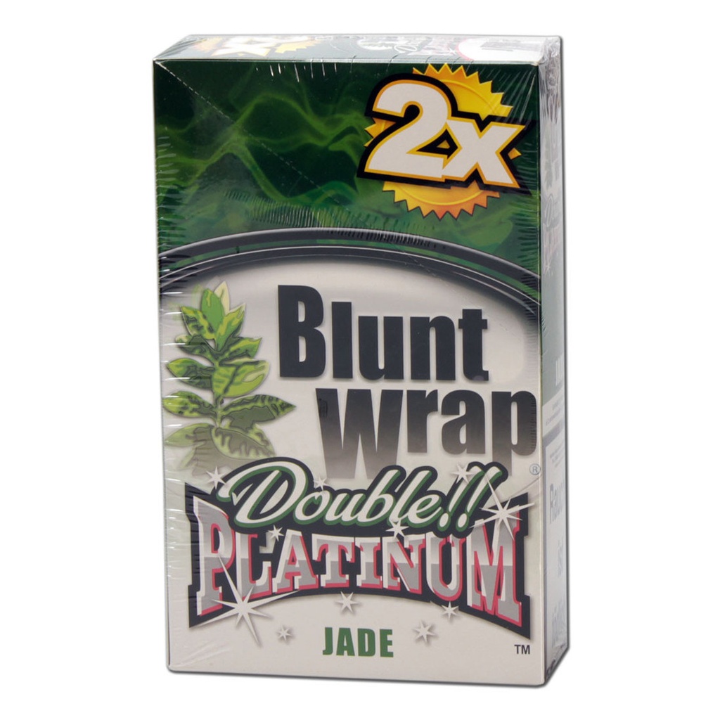 Blunt Wrap Double Platinum Jade – 2 Stück
