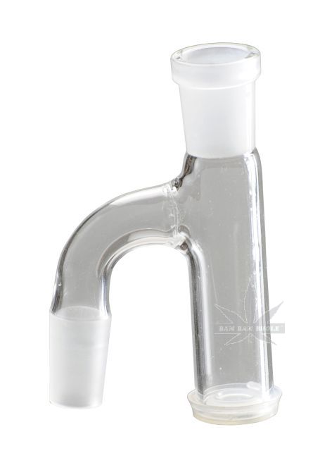 Bam Bam Bhole Aschefänger Glas mit Silikonstopfen – NS 18,8