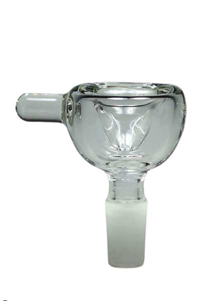 Bam Bam Bhole Kopf Glas doppelwandig mit Griff – NS 14,5