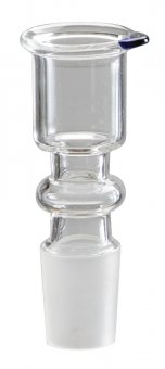 Bam Bam Bhole Steckkopf Glas Zylinder klein – NS 18,8